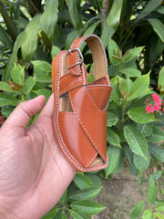 Kids Peshawari Chappal For Boys
