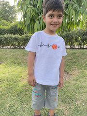 Heartbeat White T-Shirt