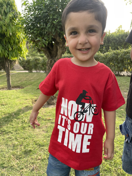 Red Our Time T-Shirt