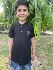 Black Henly Polo
